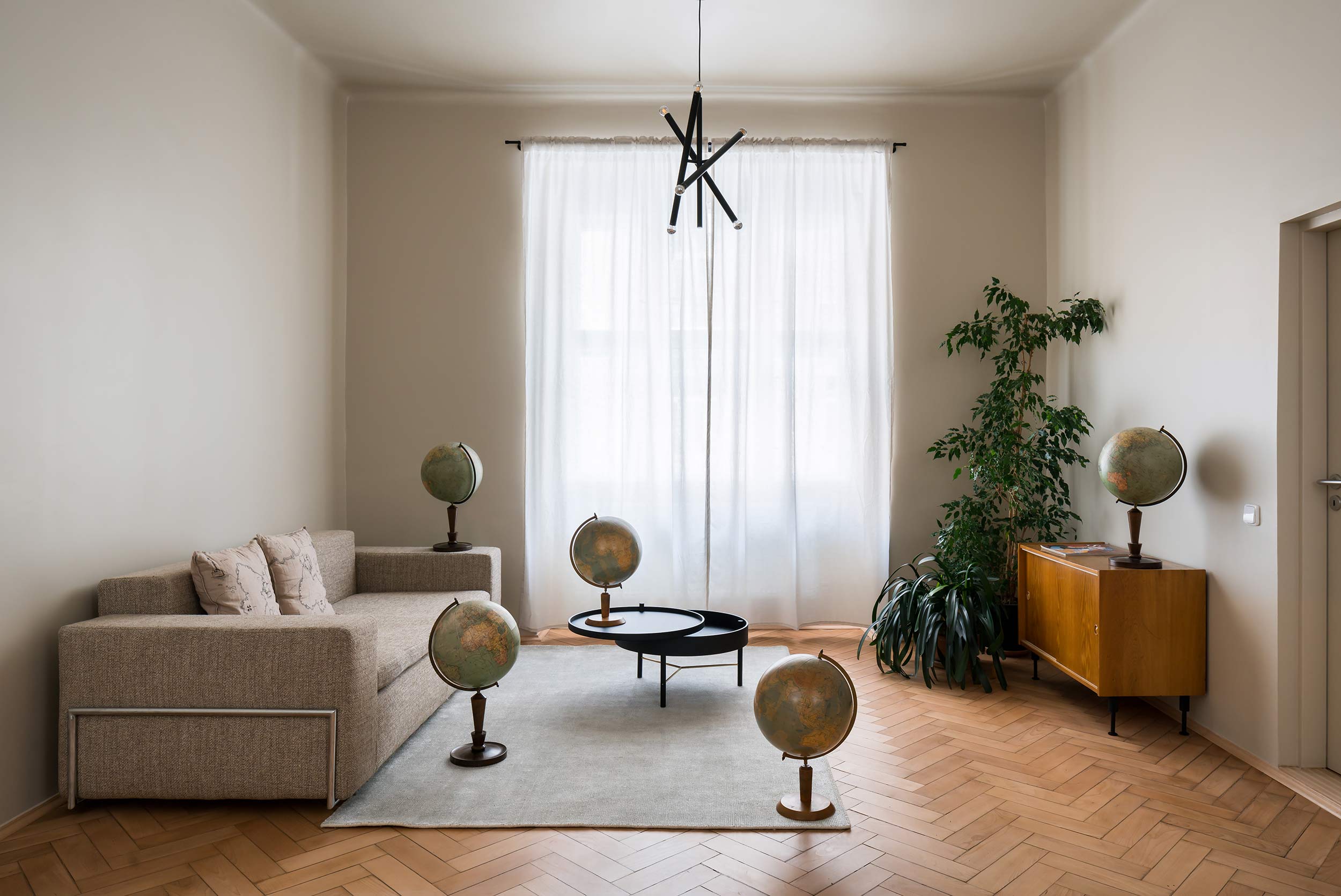 stepped volume apartment