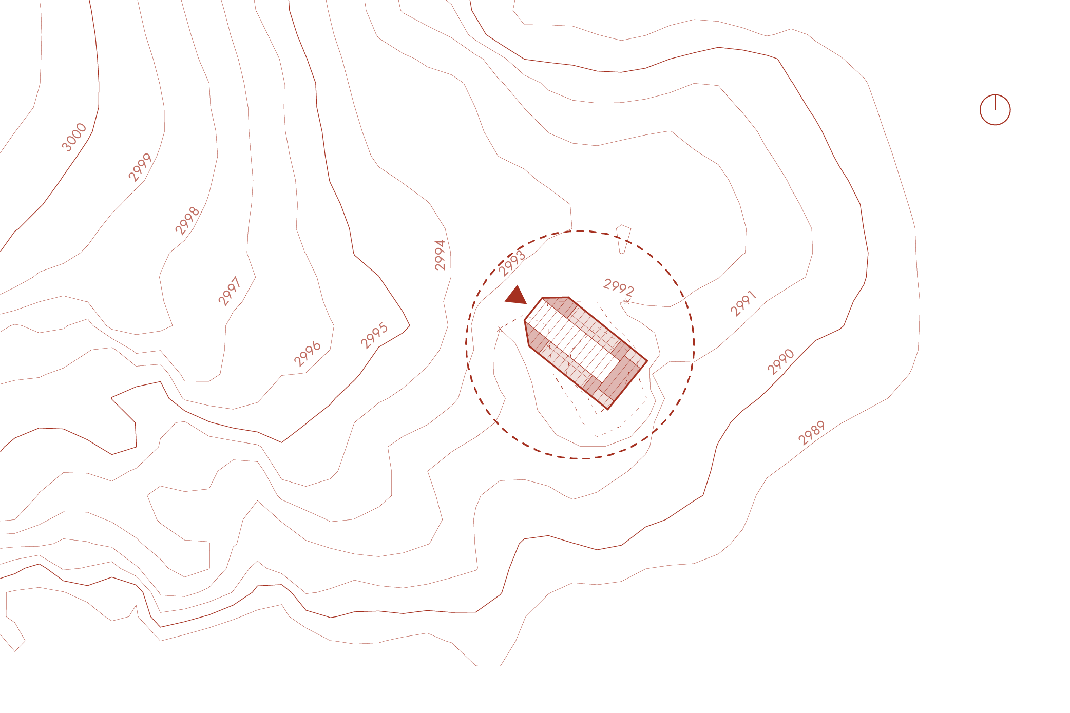 Alpine Hut - Site Plan